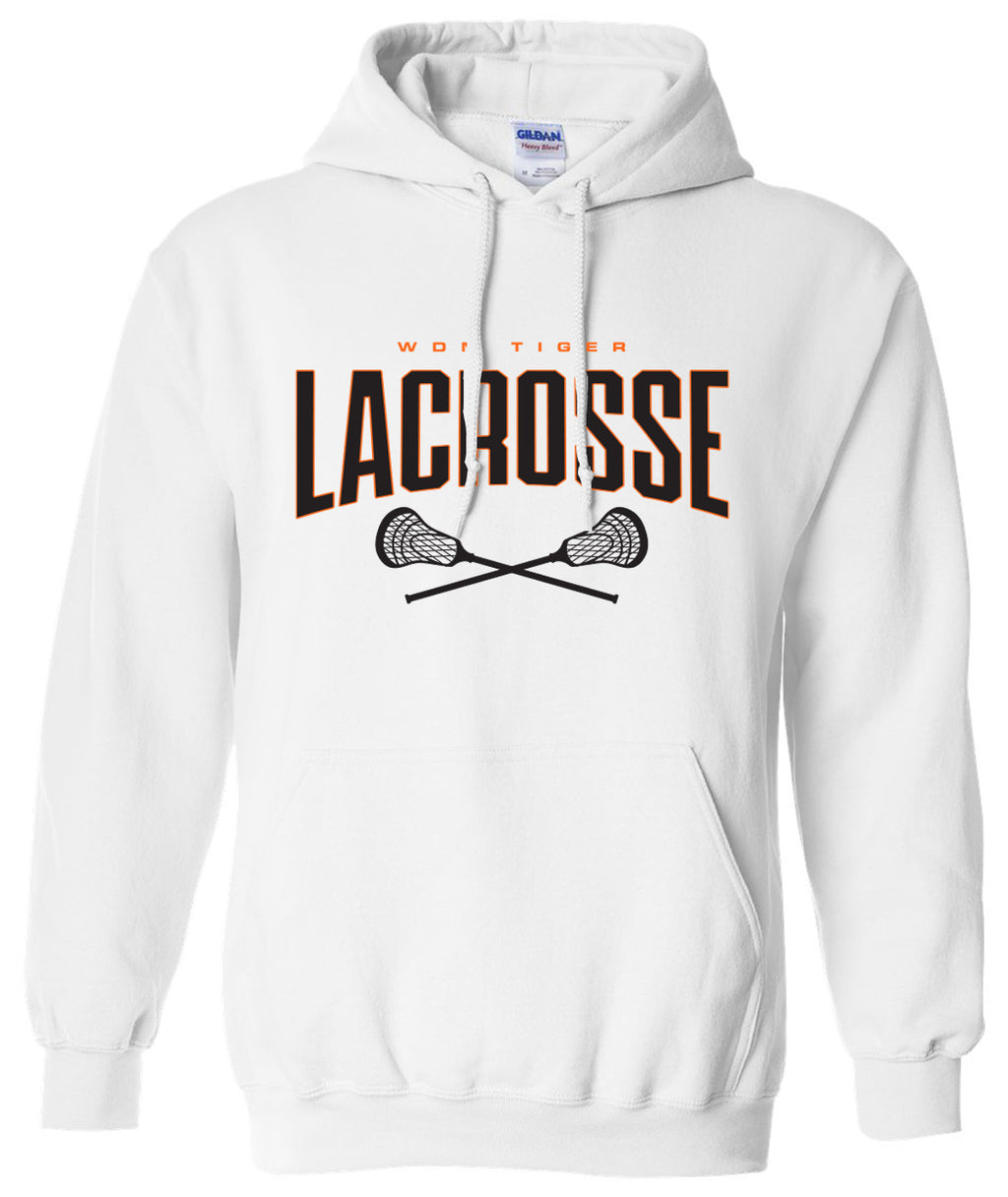 WDM Tiger Lacrosse Hooded Sweatshirt