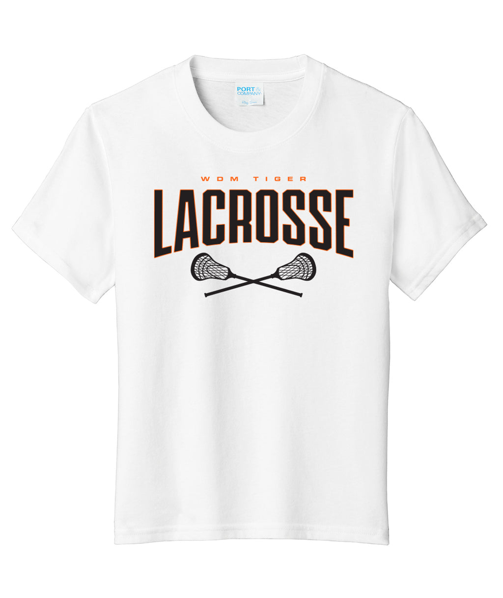 WDM Tiger Lacrosse Youth Softstyle Tee