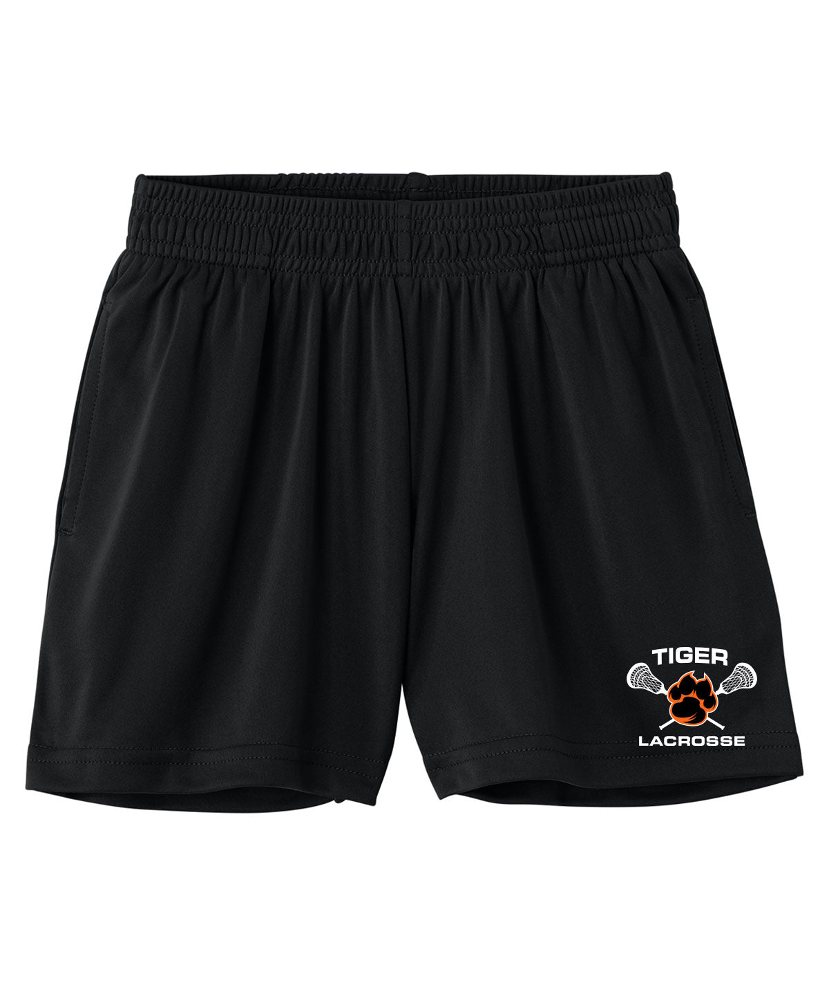 WDM Tiger Lacrosse Youth Performance Pocket Shorts