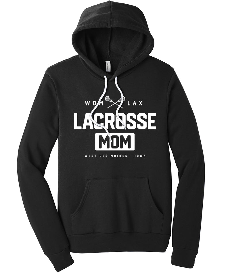 WDM Lacrosse Mom 2024 Fleece Pullover Hoodie