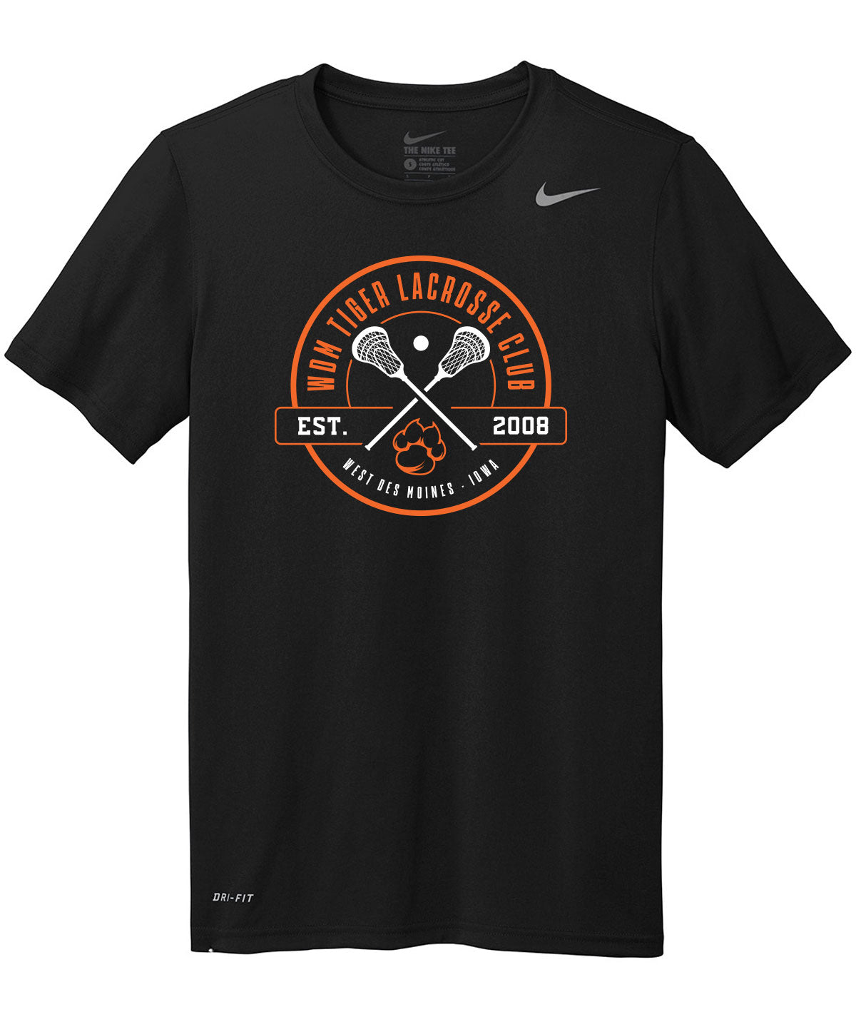 WDM Tiger Lacrosse Club Pride Nike Legend Tee