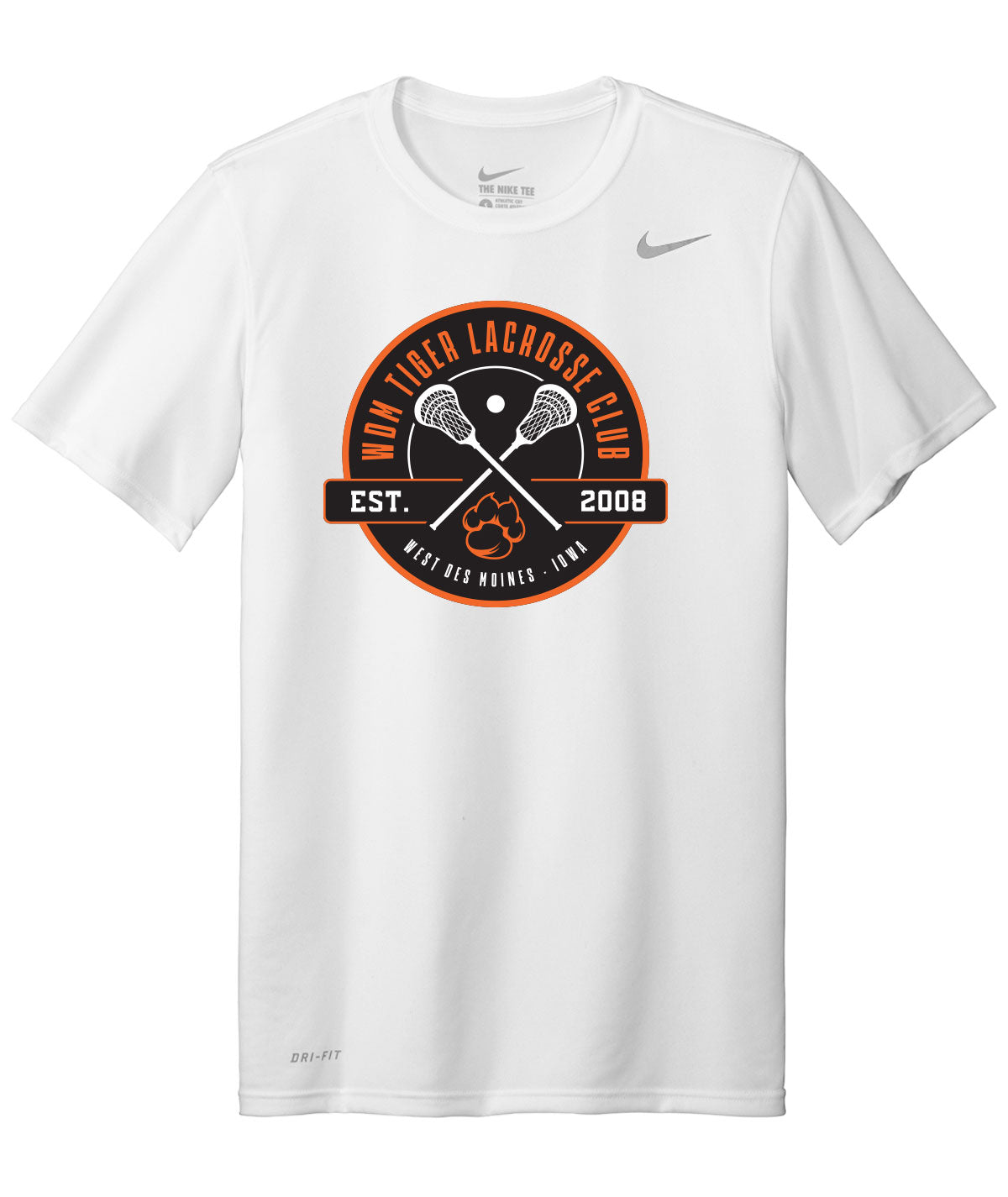 WDM Tiger Lacrosse Club Pride Nike Legend Tee