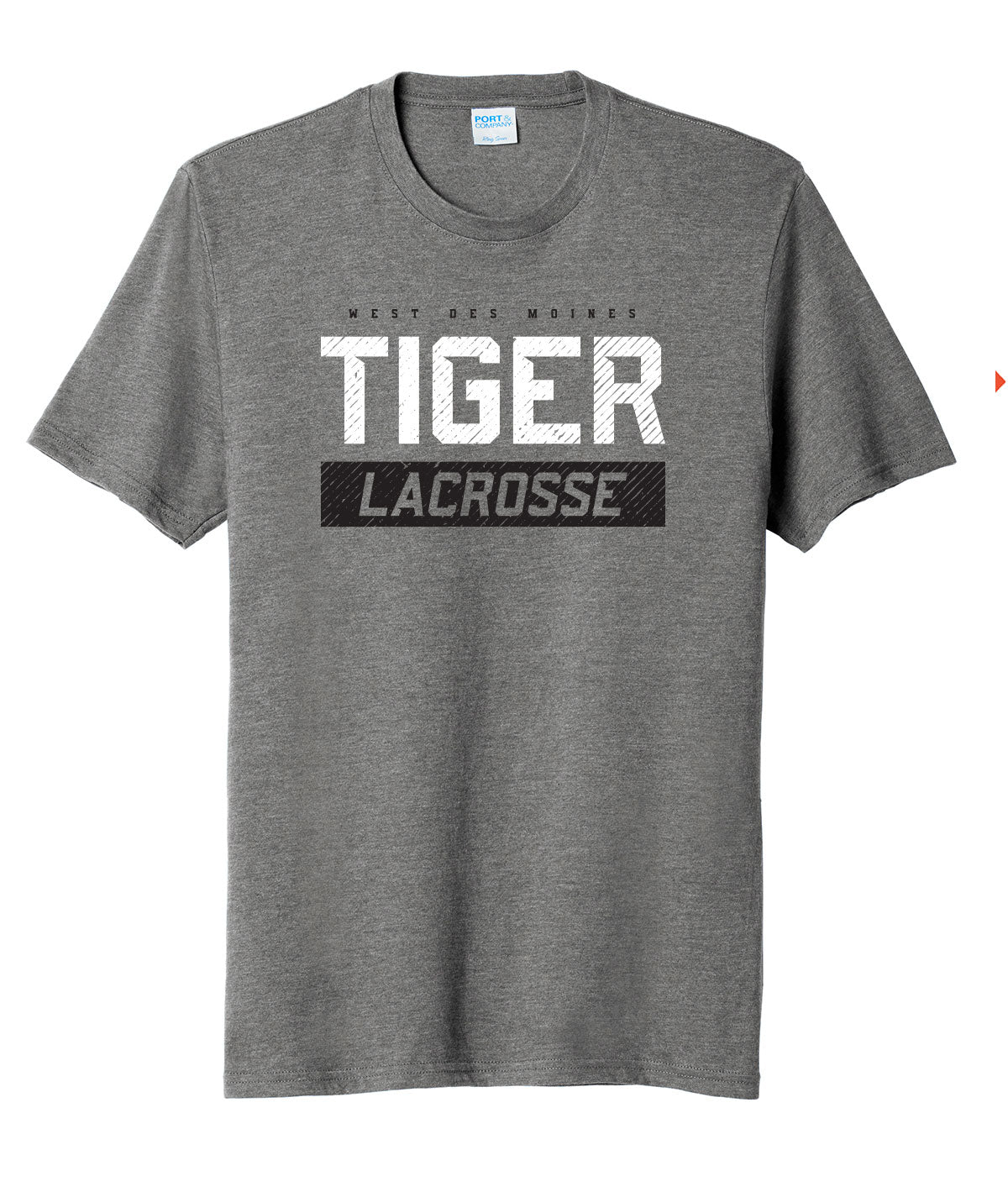 Tiger Lacrosse Softstyle Tee