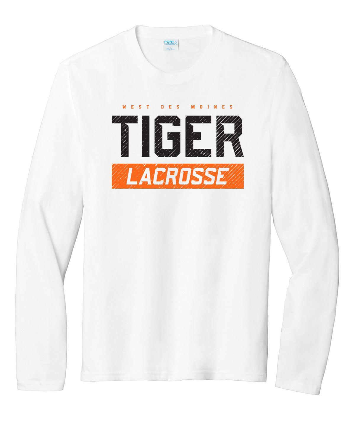 Tiger Lacrosse Long-Sleeve Softstyle Tee