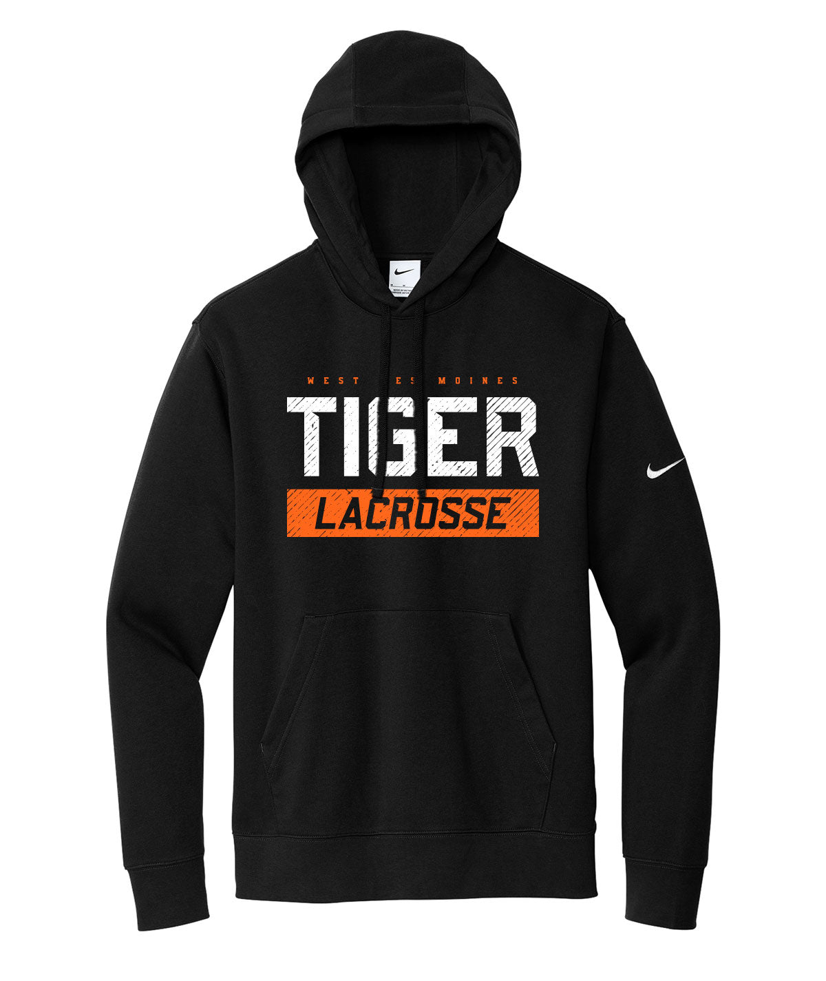 Tiger Lacrosse Nike Fleece Hoodie