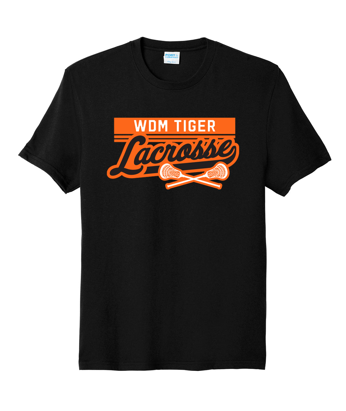 WDM Tiger Lacrosse Youth Softstyle Tee