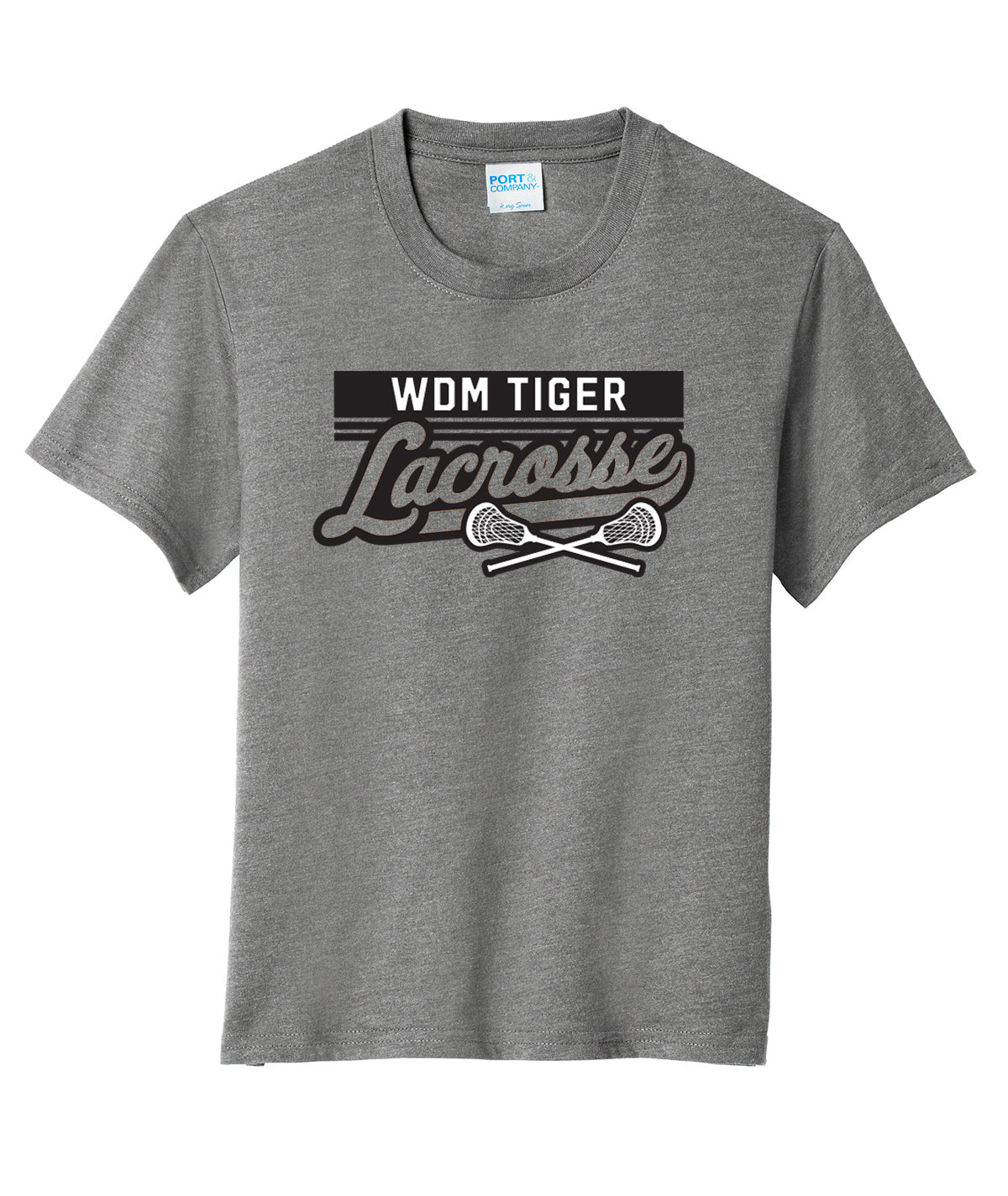 WDM Tiger Lacrosse Youth Softstyle Tee