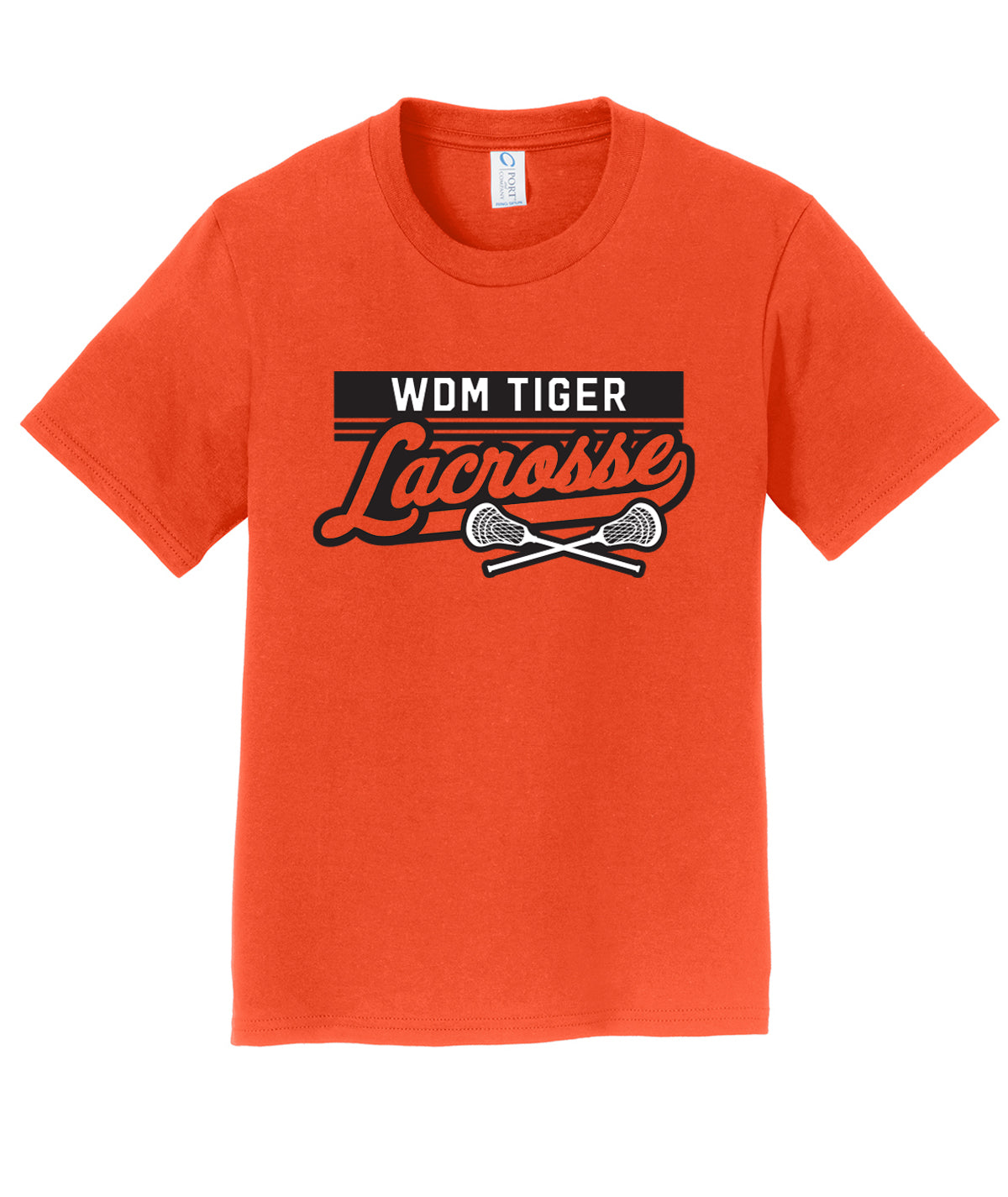 WDM Tiger Lacrosse Youth Softstyle Tee