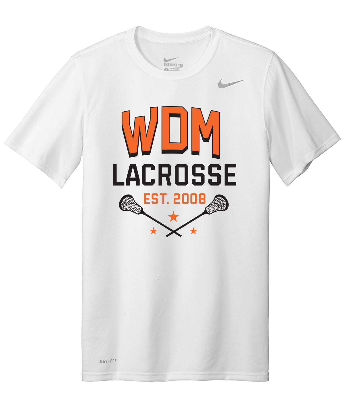 WDM Lacrosse Est. 2008 Nike Legend Tee