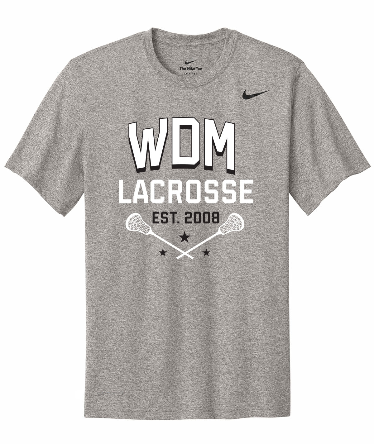 WDM Lacrosse Est. 2008 Nike Legend Tee