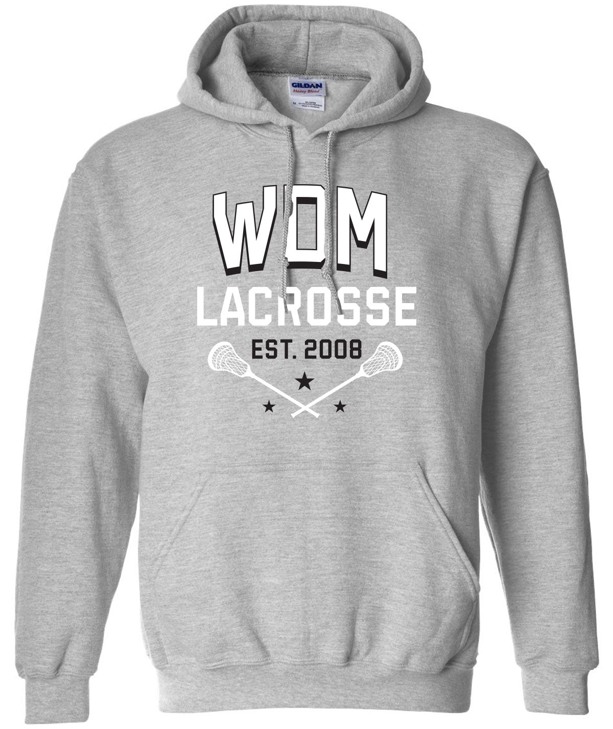 WDM Lacrosse Est. 2008 Hooded Sweatshirt
