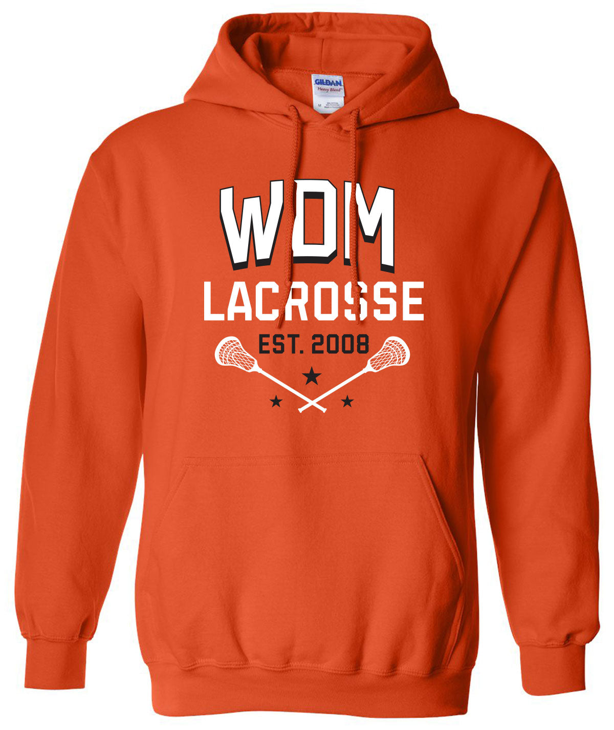 WDM Lacrosse Est. 2008 Hooded Sweatshirt