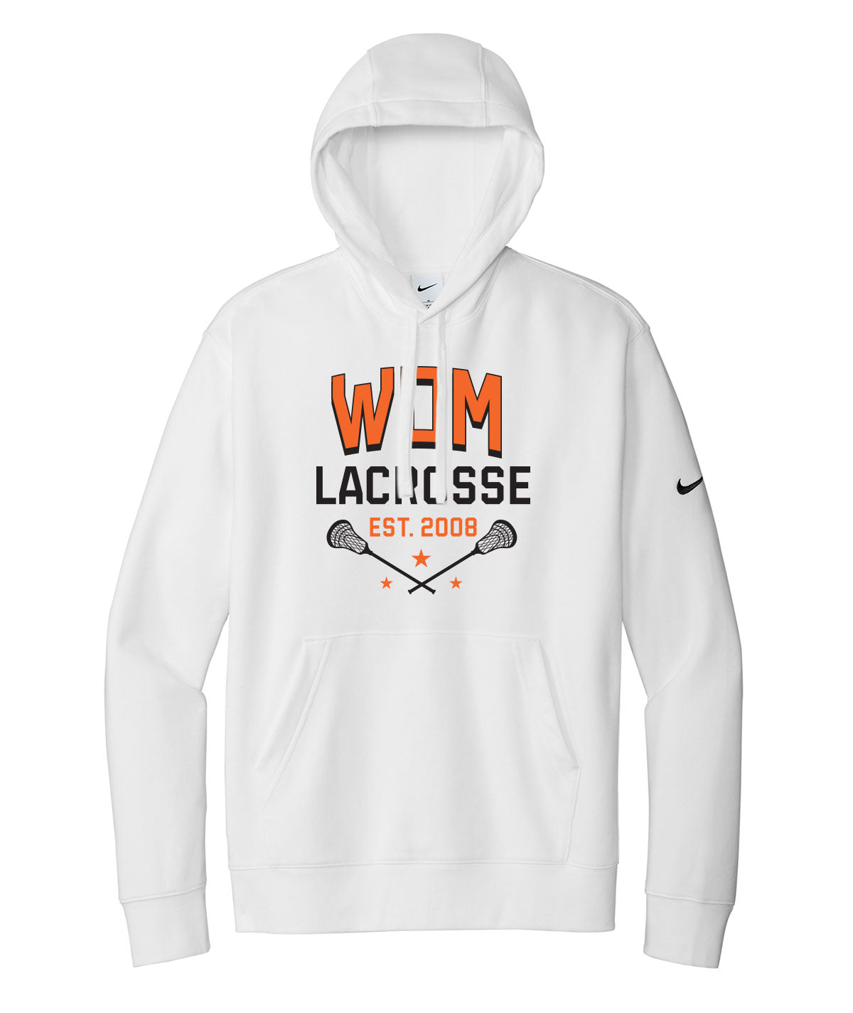 WDM Lacrosse Est. 2008 Nike Fleece Hoodie
