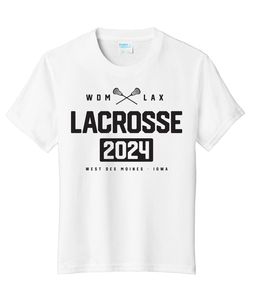 WDM Lacrosse 2024 Youth Softstyle Tee
