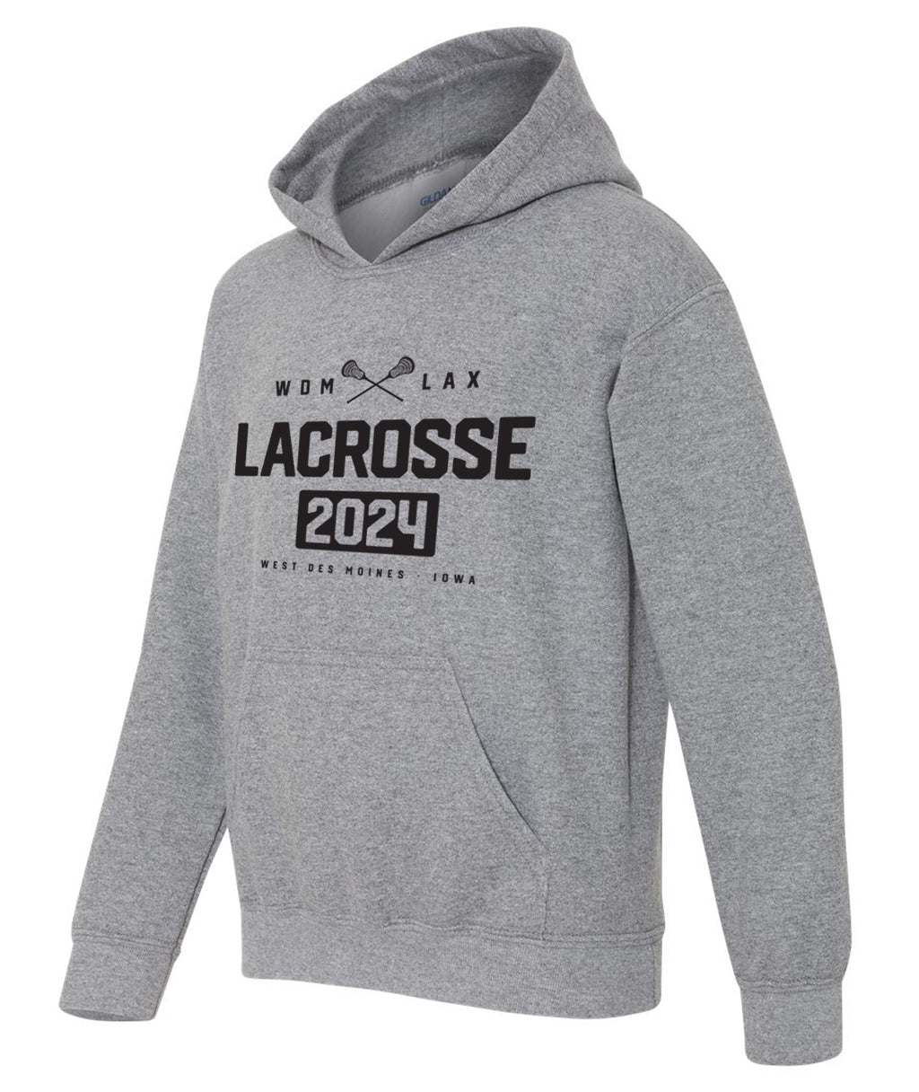 WDM Lacrosse 2024 Youth Hooded Sweatshirt