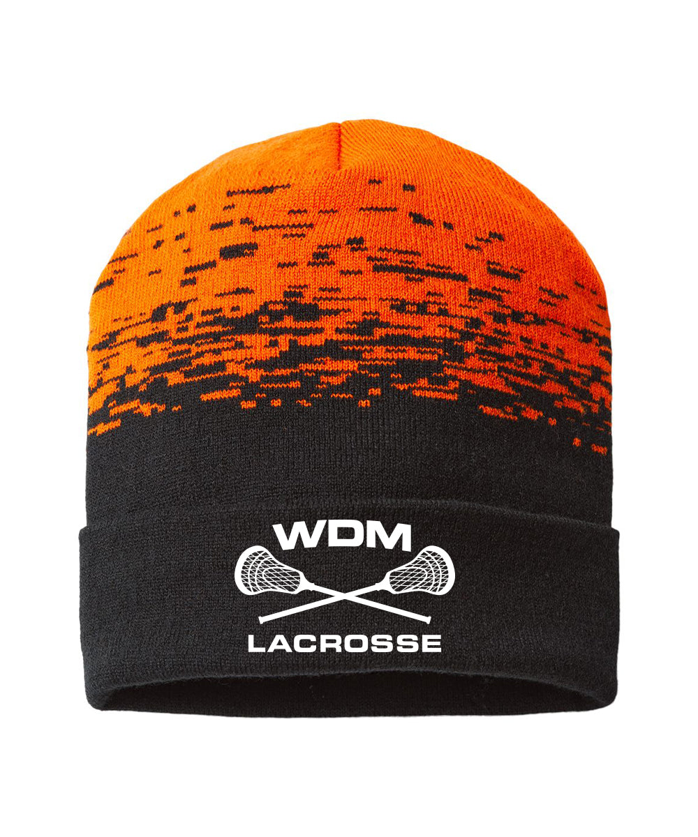 Tiger/WDM Lacrosse Static Cuffed Beanie