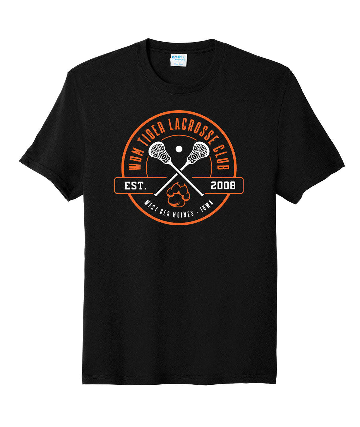 WDM Tiger Lacrosse Club Softstyle Tee