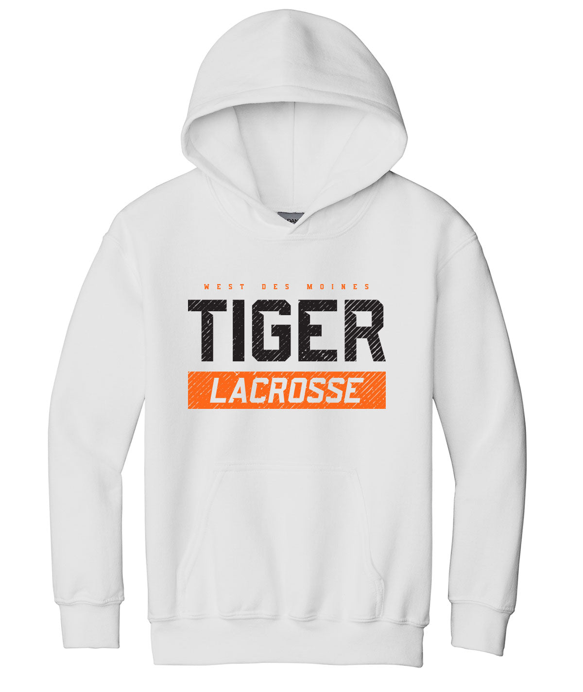 Tiger Lacrosse Youth Hooded Sweatshirt