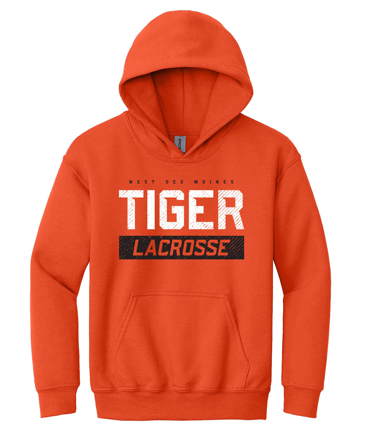 Tiger Lacrosse Youth Hooded Sweatshirt
