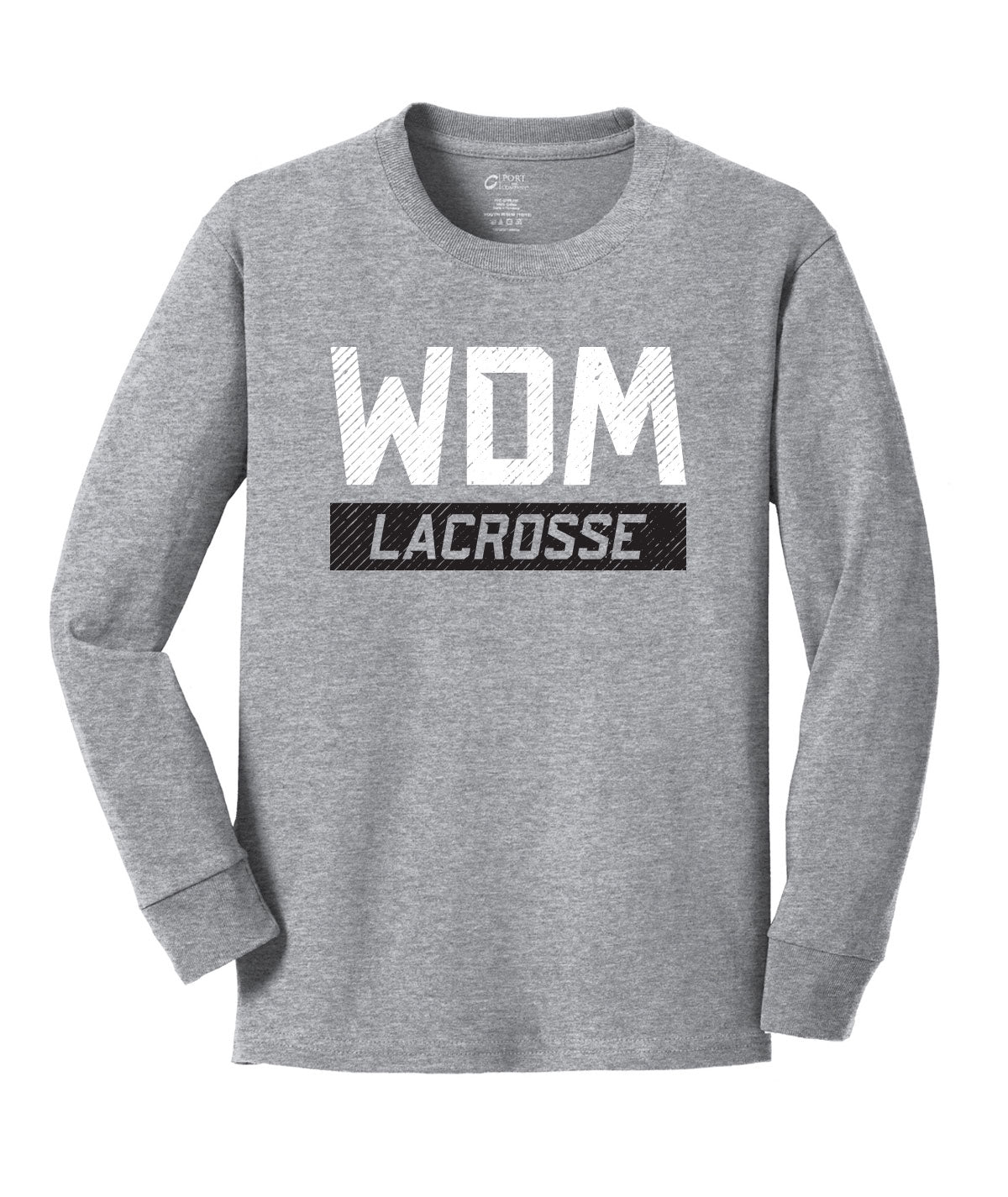 WDM Lacrosse Youth Long Sleeve Tee