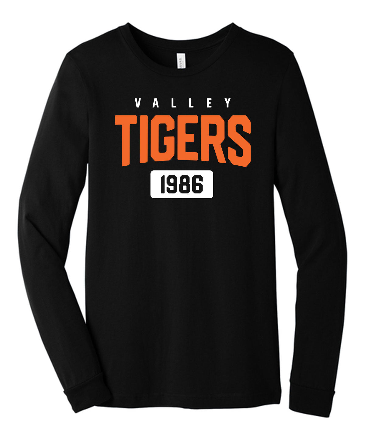 Valley Tigers 1986 Alumni Long-Sleeve Softstyle Tee
