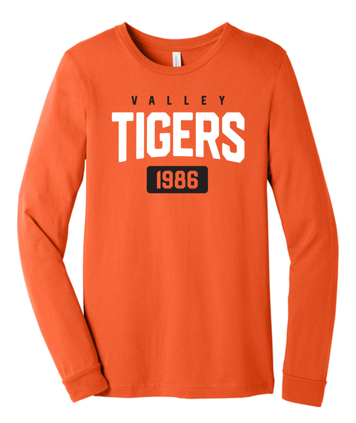 Valley Tigers 1986 Alumni Long-Sleeve Softstyle Tee