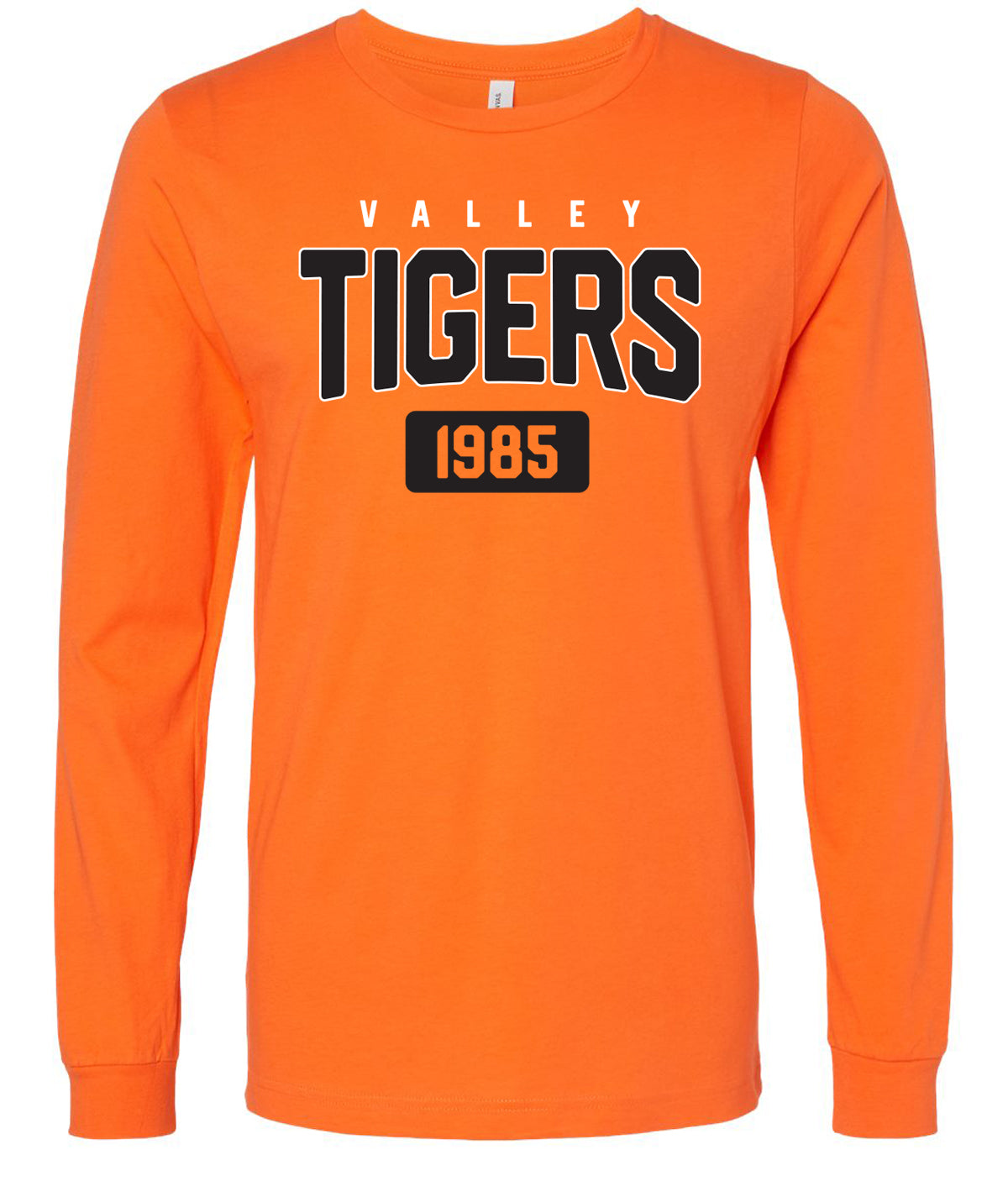 Valley Tigers 1985 Alumni Long-Sleeve Softstyle Tee