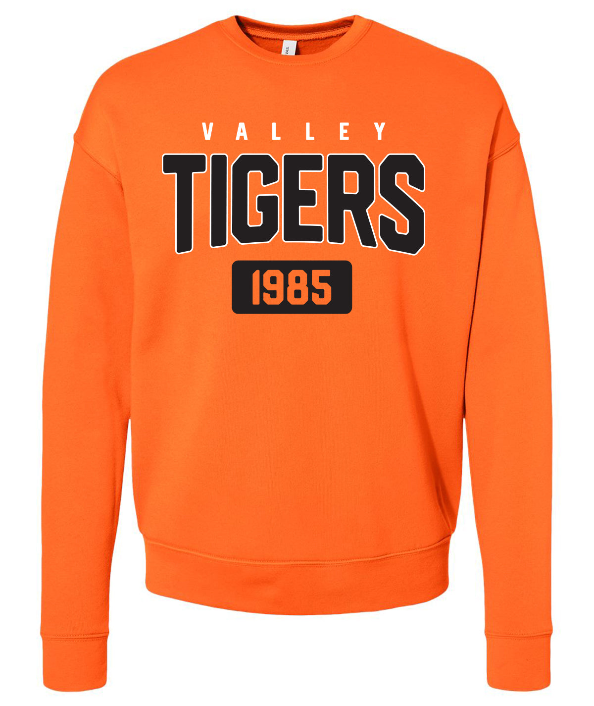Valley Tigers 1985 Alumni Crewneck Sweatshirt