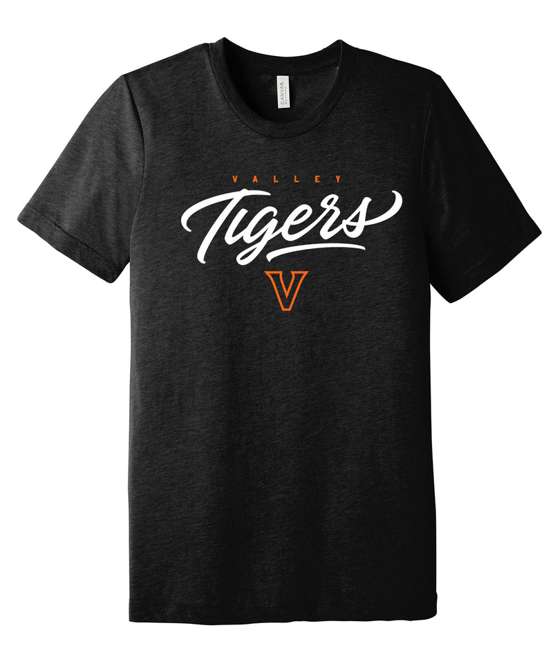 Tigers Script Triblend Tee