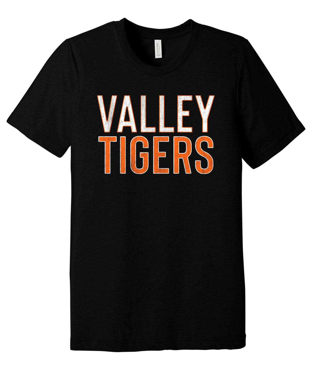 Valley Tigers Retro Softstyle Tee