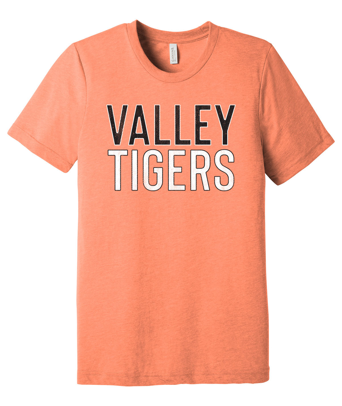 Valley Tigers Retro Softstyle Tee