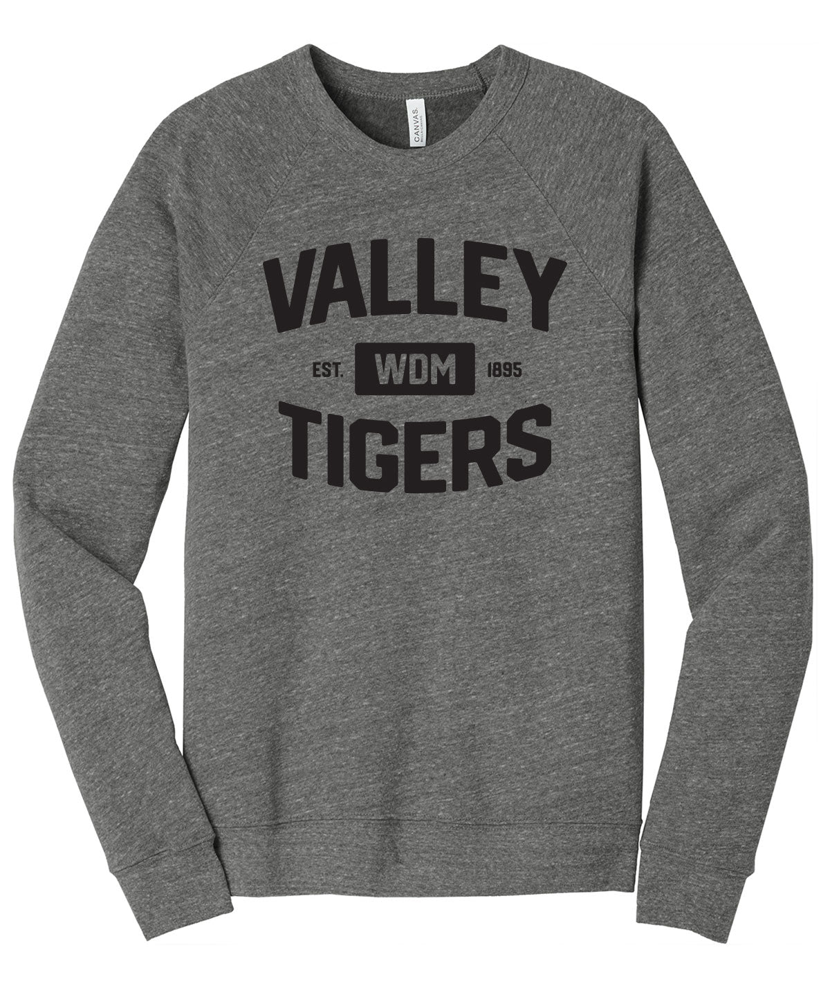 Valley Tigers Arch Crewneck Sweatshirt
