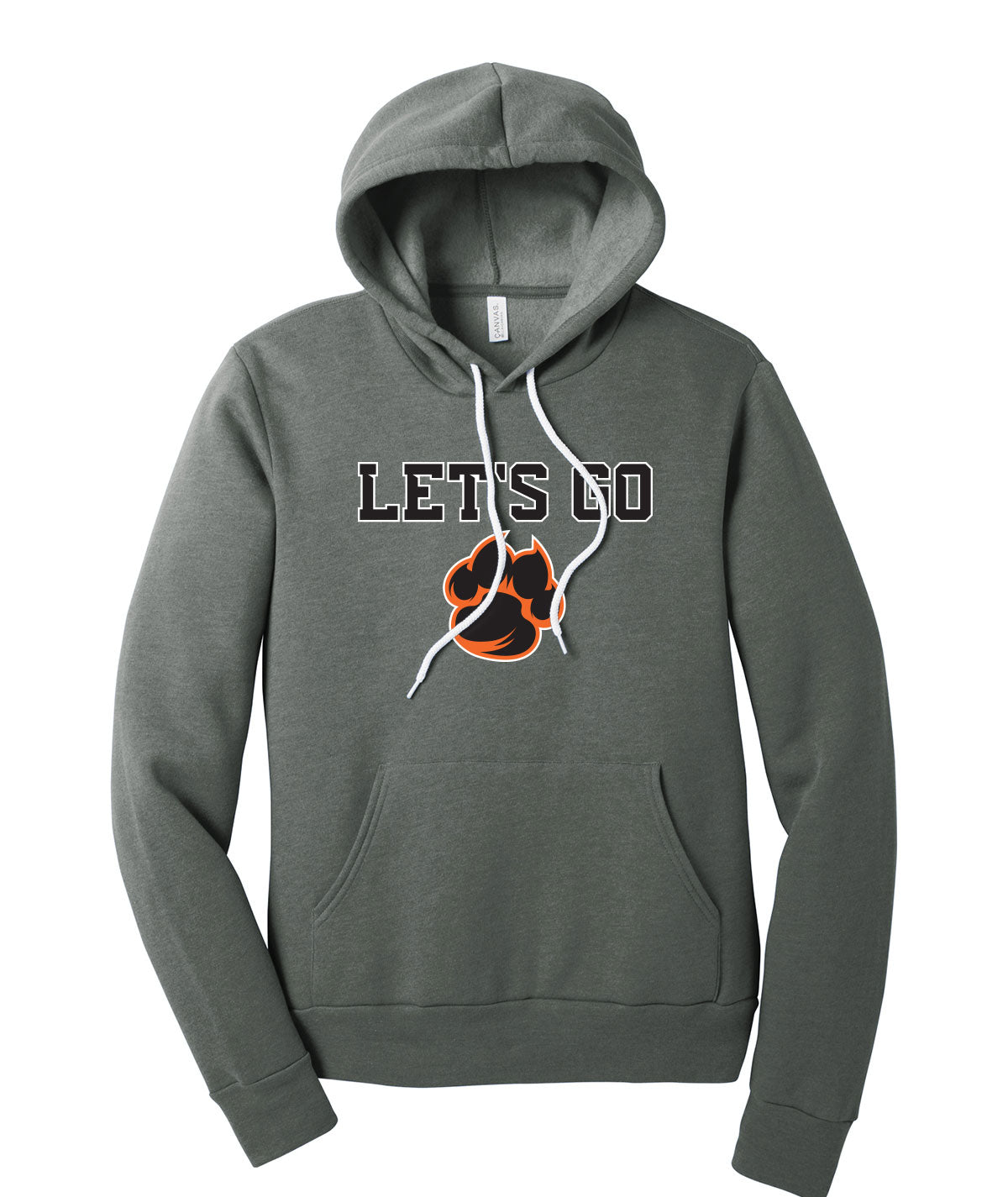 Let's Go Tigers Softstyle Hoodie