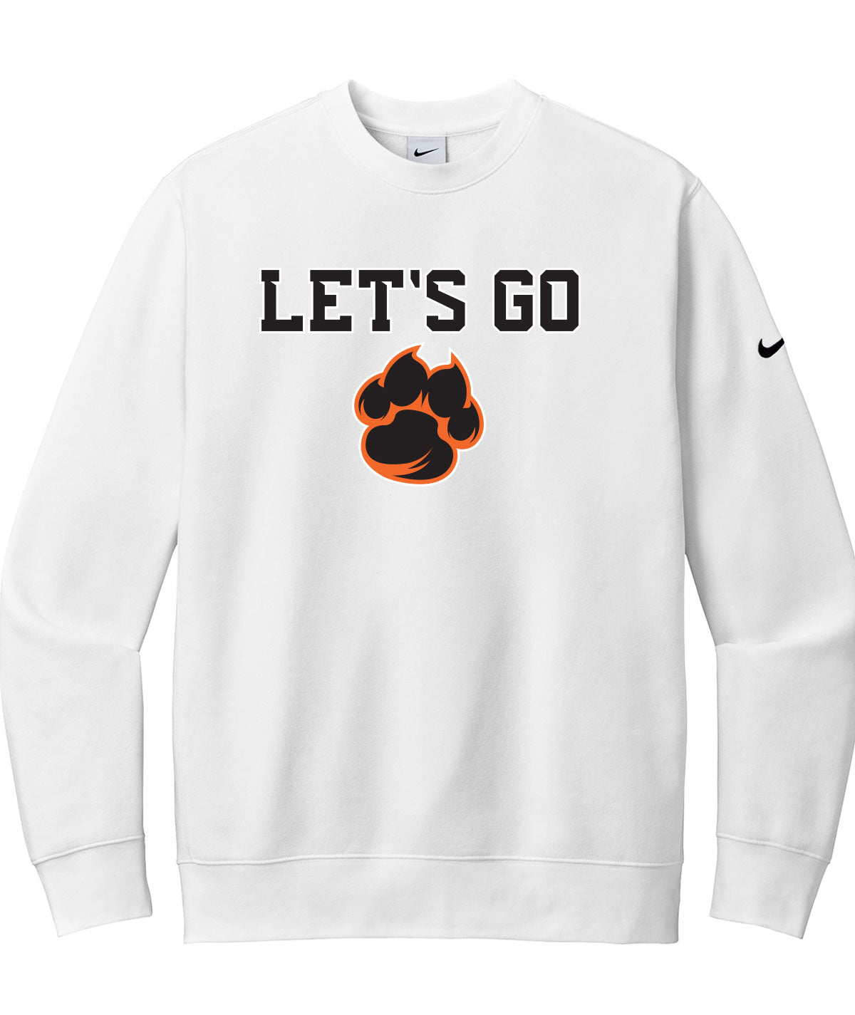 Tigers Customizable Nike Crewneck Fleece