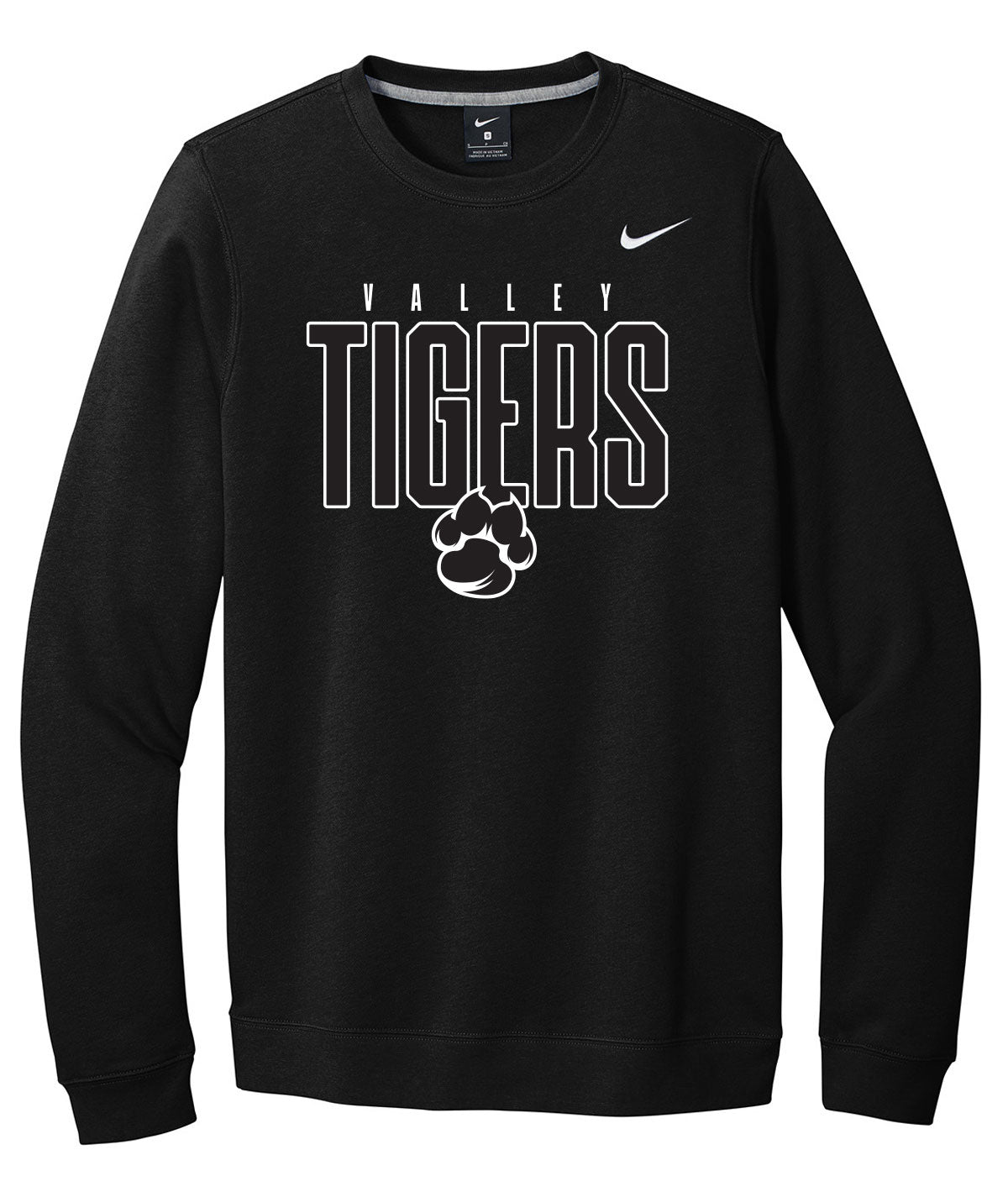 Tigers Customizable Nike Crewneck Fleece