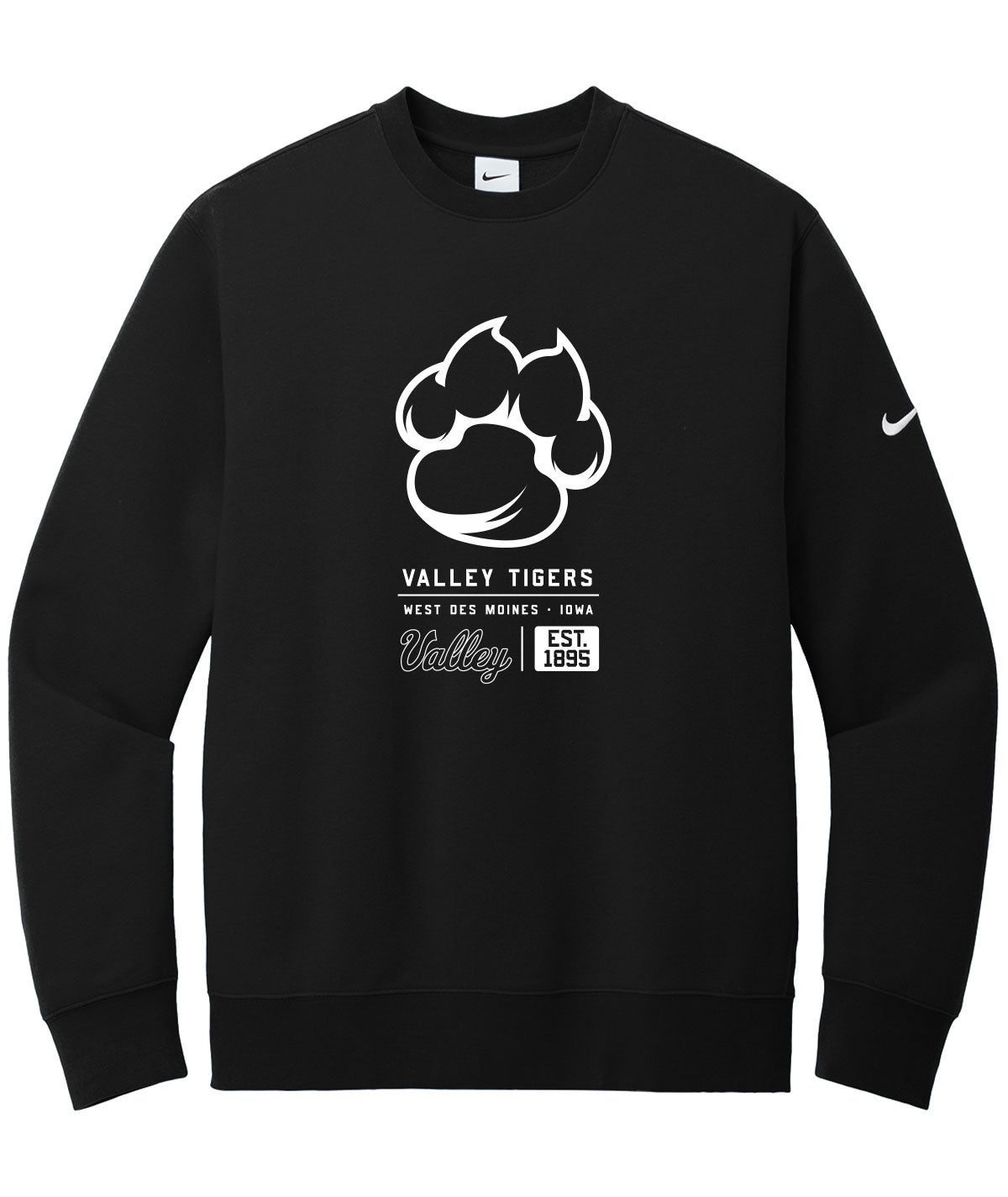 Tigers Customizable Nike Crewneck Fleece