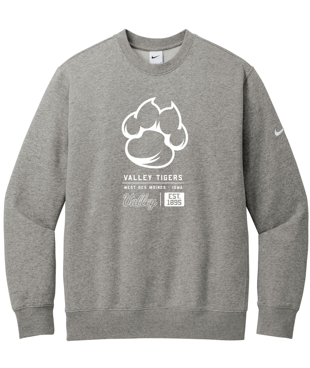 Tigers Customizable Nike Crewneck Fleece