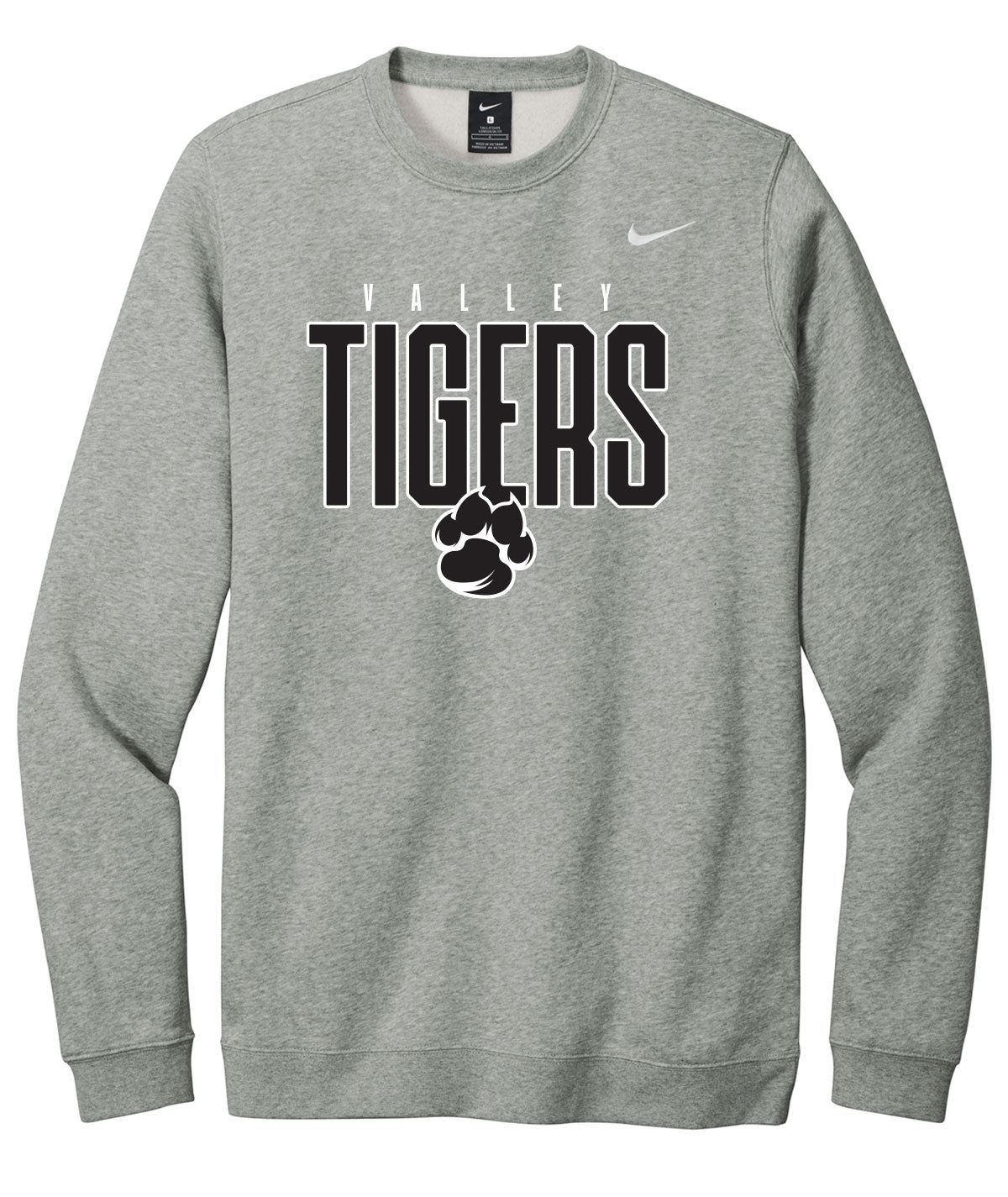 Tigers Customizable Nike Crewneck Fleece