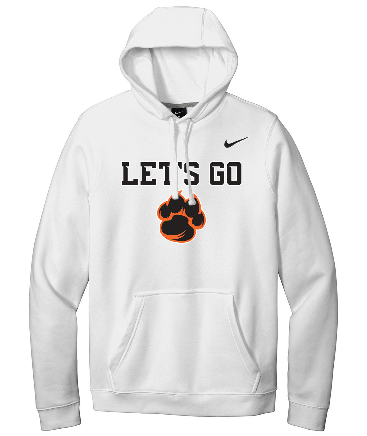 Tigers Customizable Nike Fleece Hoodie