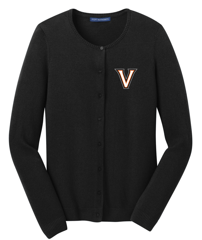 Valley V Womens Cardigan Sweater