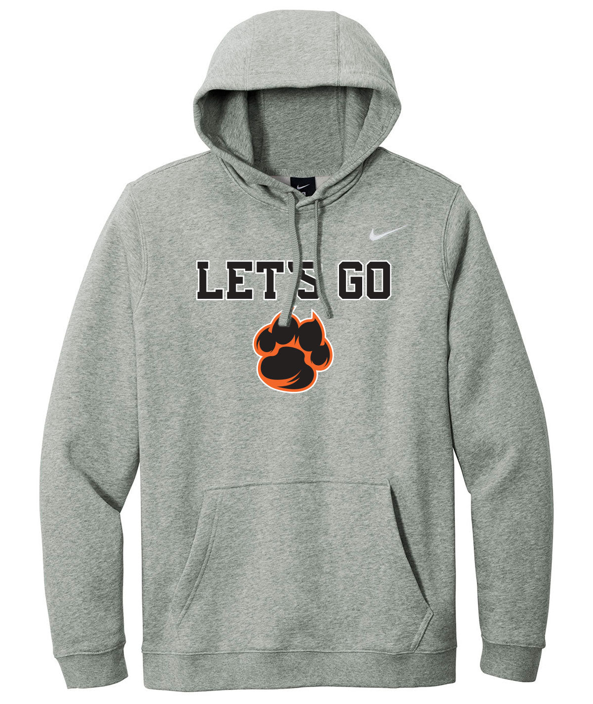 Tigers Customizable Nike Fleece Hoodie