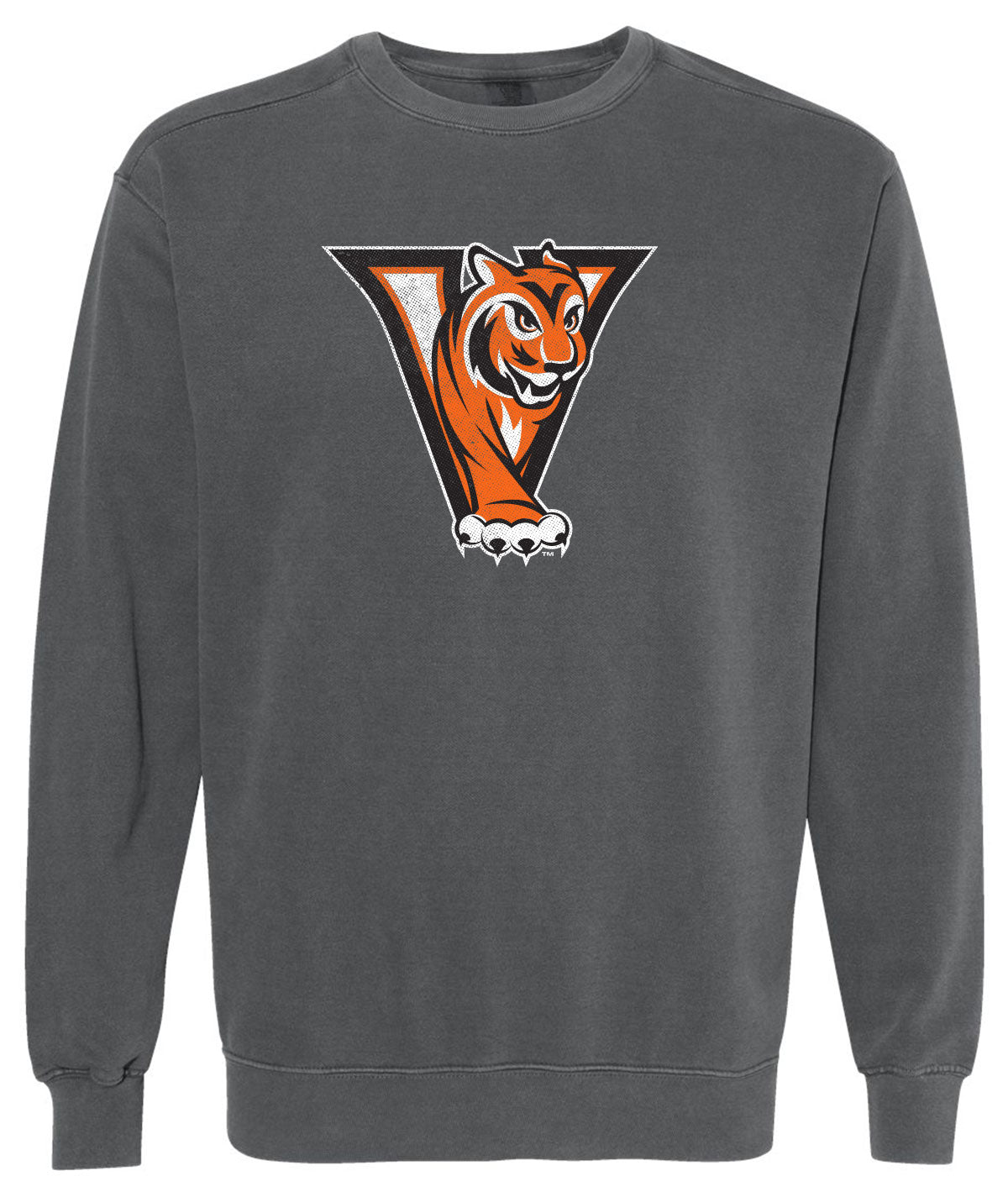 Clive - Tigers Customizable Comfort Colors Crewneck Sweatshirt