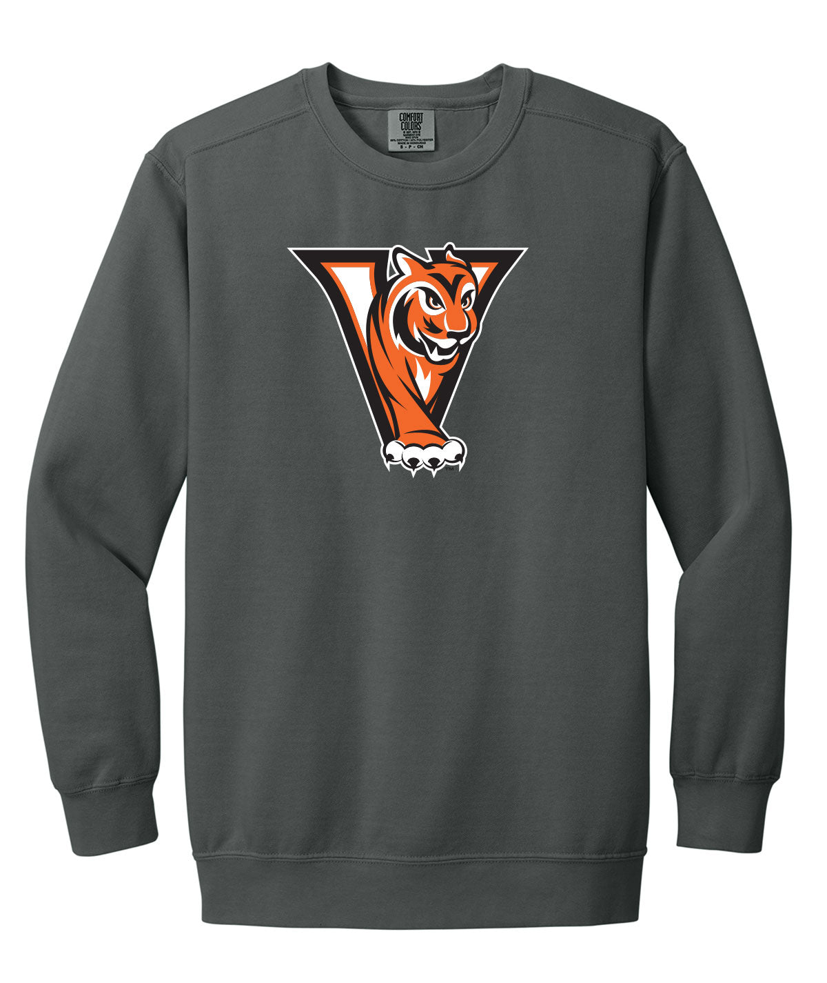Tigers Customizable Comfort Colors Crewneck Sweatshirt