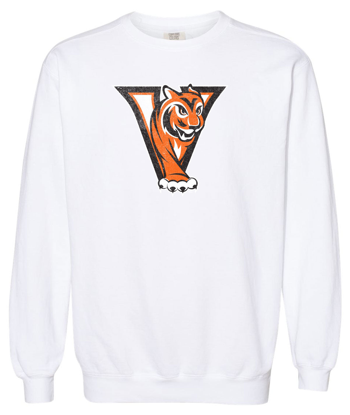 Tigers Customizable Comfort Colors Crewneck Sweatshirt