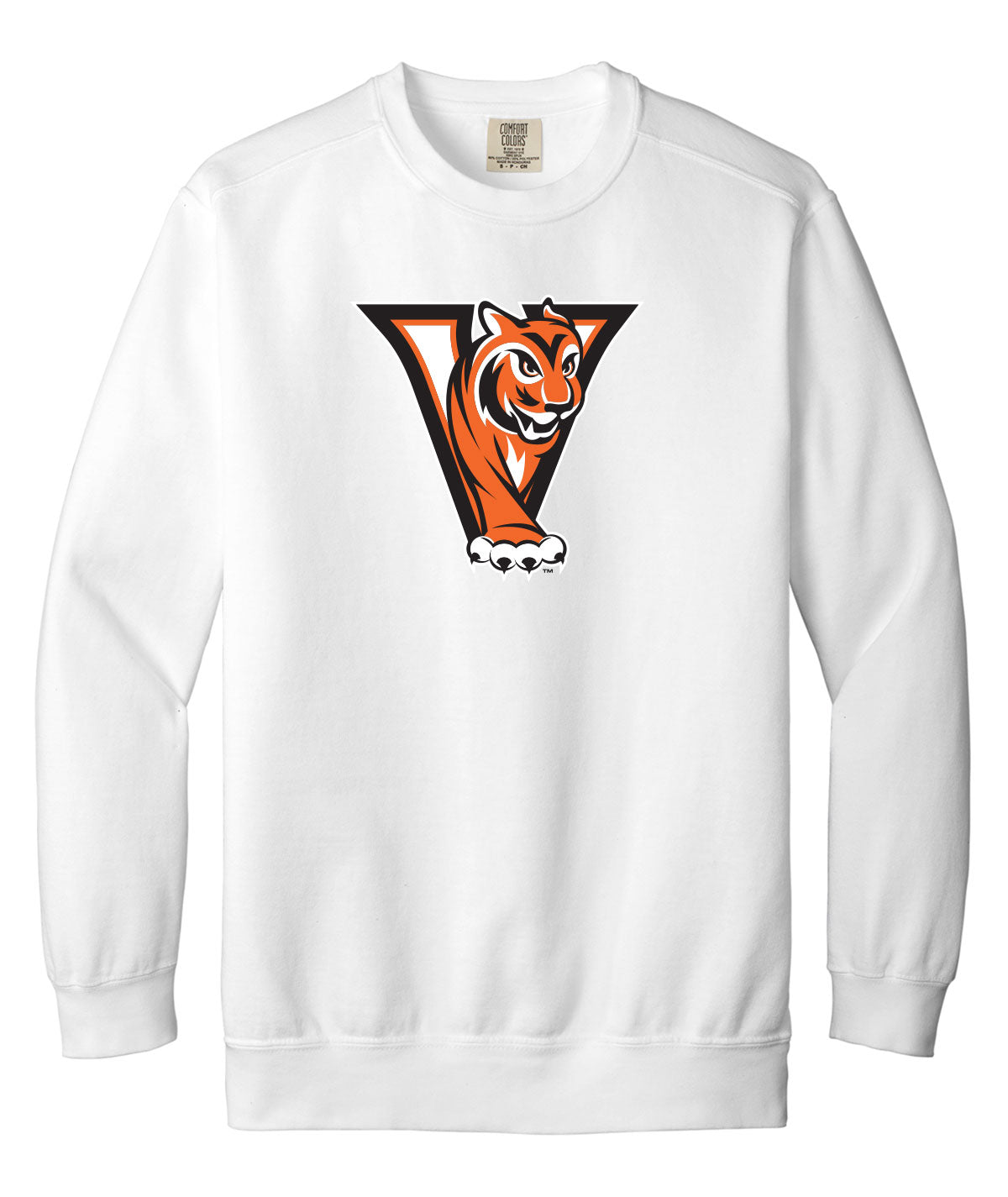 Tigers Customizable Comfort Colors Crewneck Sweatshirt