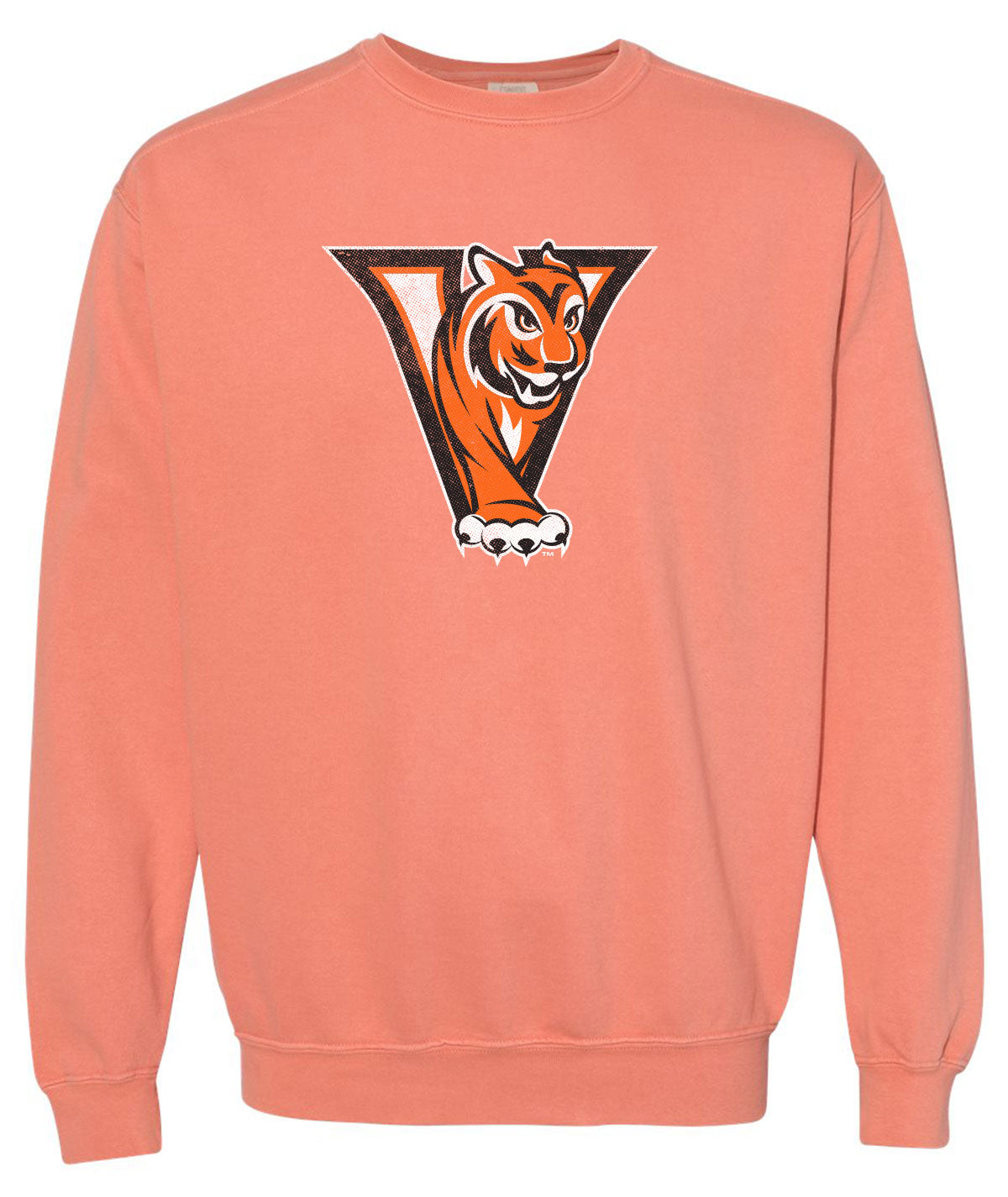 Tigers Customizable Comfort Colors Crewneck Sweatshirt