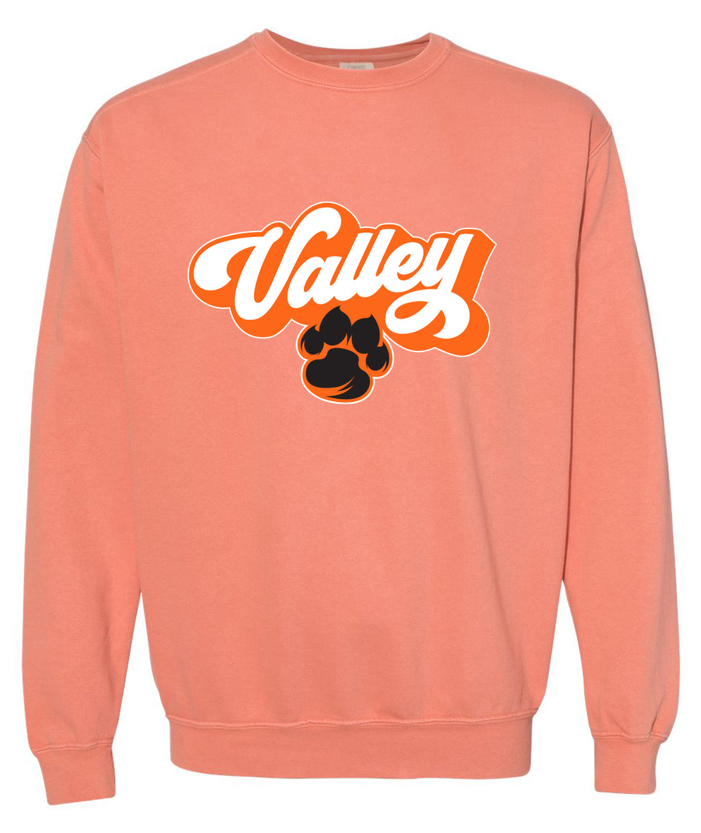 Tigers Customizable Comfort Colors Crewneck Sweatshirt