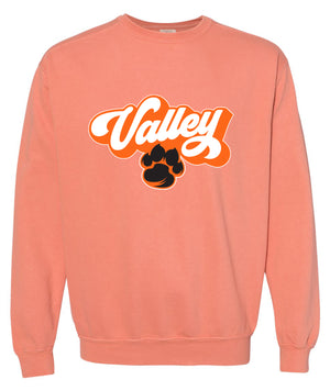 Tigers Customizable Comfort Colors Crewneck Sweatshirt