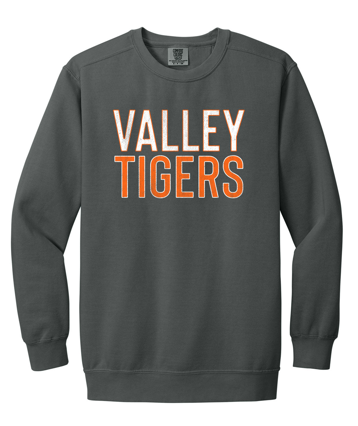 Tigers Customizable Comfort Colors Crewneck Sweatshirt