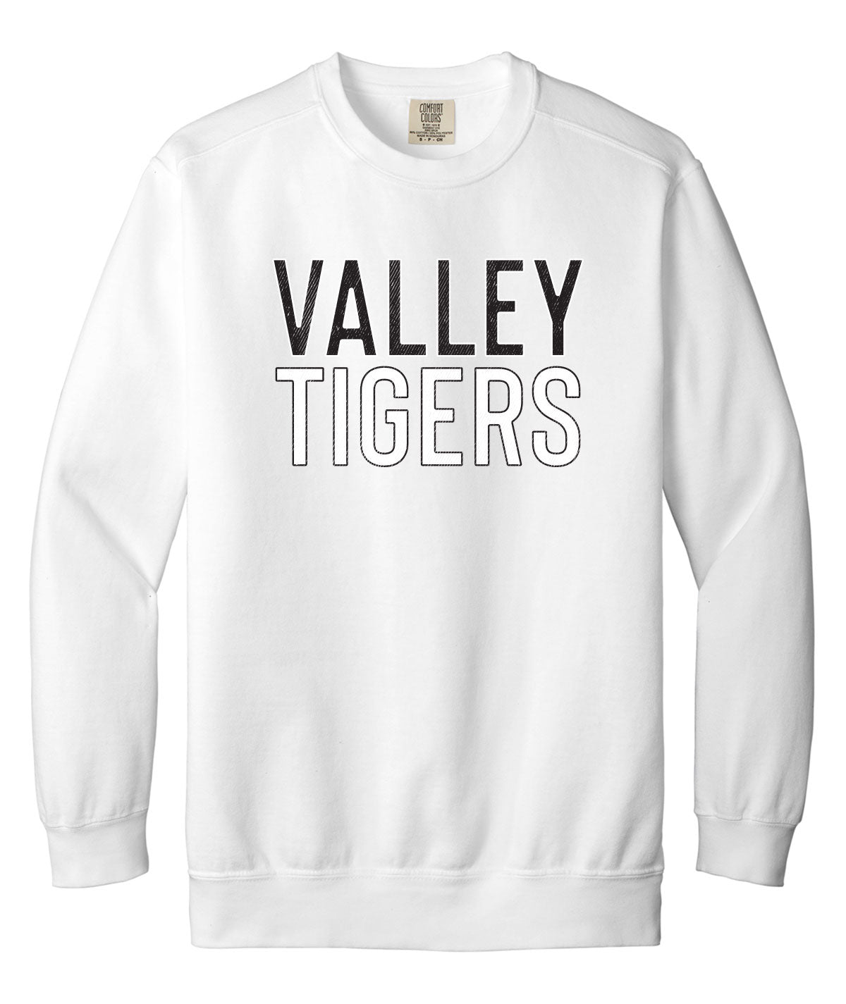 Tigers Customizable Comfort Colors Crewneck Sweatshirt